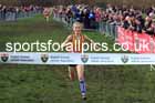 Junior Girls 2024 English Schools Cross Country Champs., Pontefract, March 16th.  Photo: David T. Hewitson/Sports for All Pics